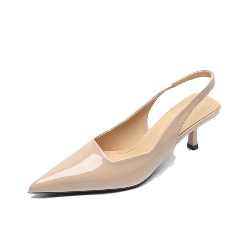 City Camel Slim Heel High Heels Women's-4