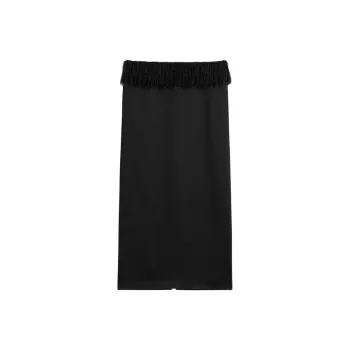 TOTEME Fringed Maxi Skirt