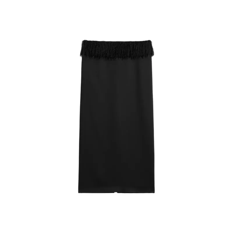 TOTEME Fringed Maxi Skirt-0