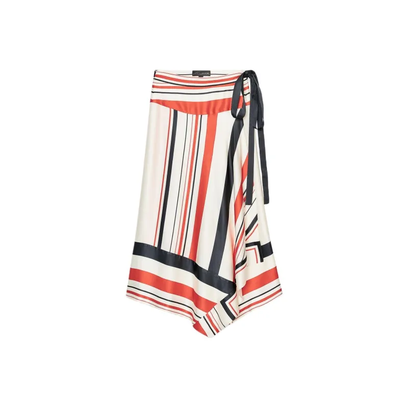 ZARA ZW Series Casual Long Skirt Women's Multicolor-0