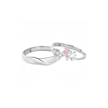 DAWO 925 Sterling Silver Rings Unisex