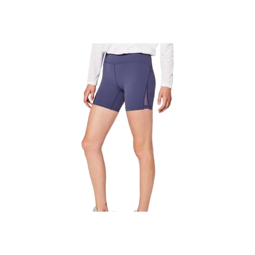Lululemon Train Times Sports Shorts 6' Women's Blue Purple