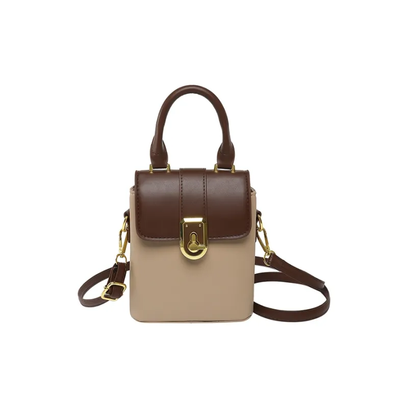 TOUTSEUL YOLO PU One Shoulder Handbag Regular Women's White/Black/Khaki-10