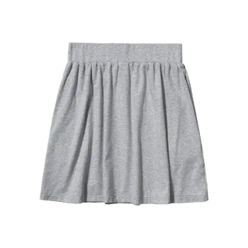 COUNTRY MOMENT Casual Short Skirts Women's Light Heather Gray