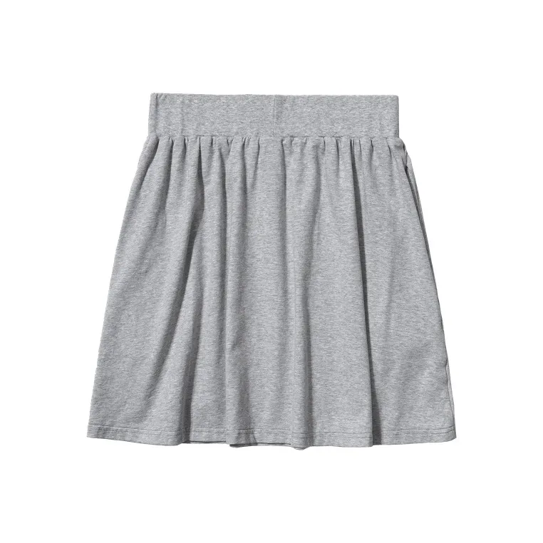 COUNTRY MOMENT Casual Short Skirts Women's Light Heather Gray-0