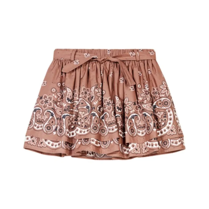 Maje Bandana print Shorts-0