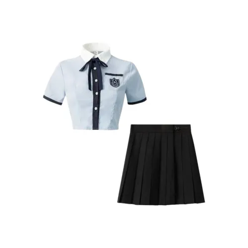 Mu Qingqing Two Piece Skirt Sets Women's