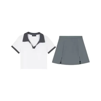 Lookinto Two Piece Skirt Sets Women's