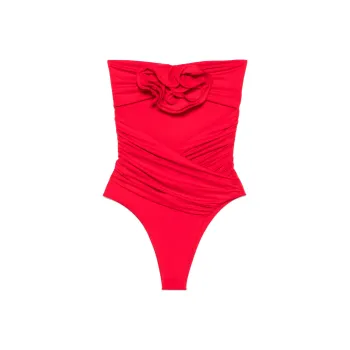 Magda Butrym Floral appliqué Swimsuit