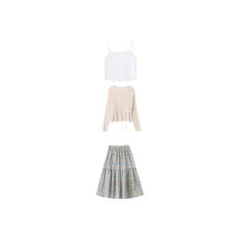 Aoaifu Skirt Set Women's Image Color