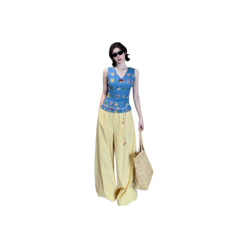 XIANSINIAO SS25 Casual Pants Women's-7