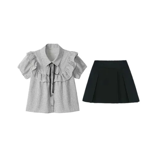 PLANE DRIFT Two Piece Skirt Sets Women's