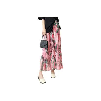 Wbwq Casual Long Skirt Women's Foundation Floral