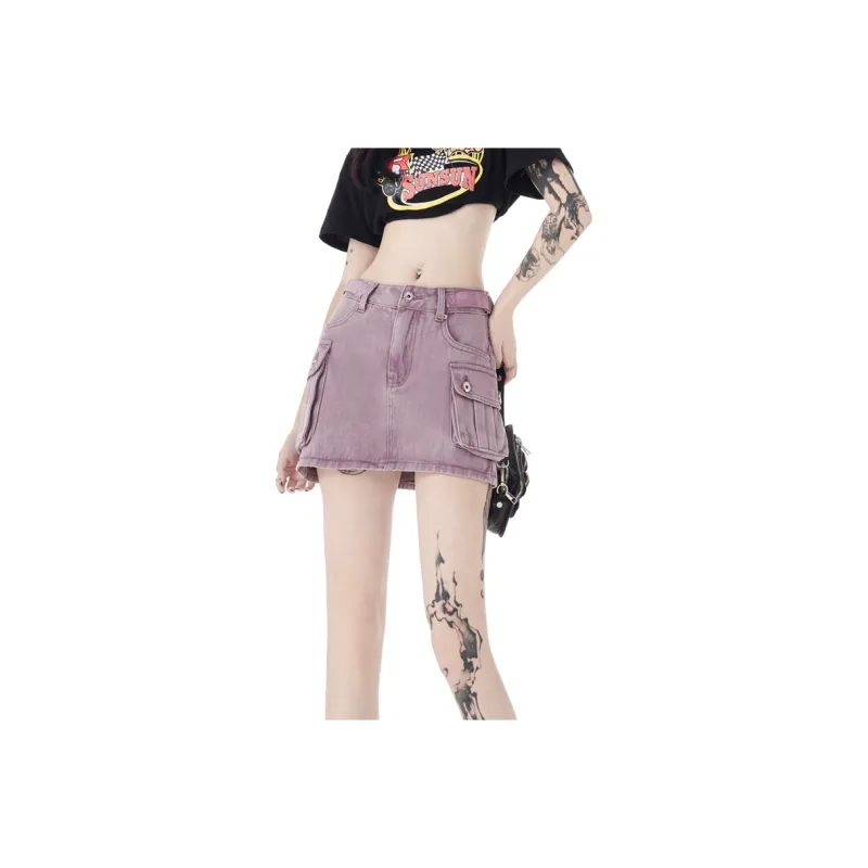 MJB Denim Short Skirts Women's-0