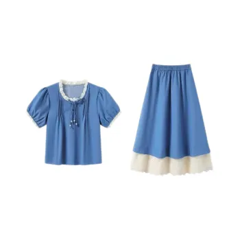 ABBY GODDESS Skirt Set Women's Blue