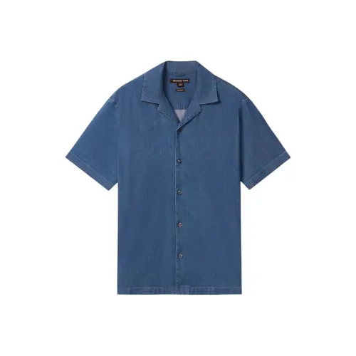 MICHAEL KORS SS25 Shirt Men's Blue