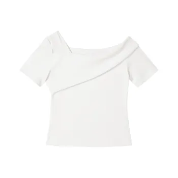XIANGYING T Shirt Women's White
