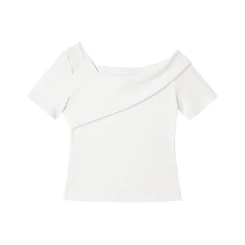 XIANGYING T Shirt Women's White
