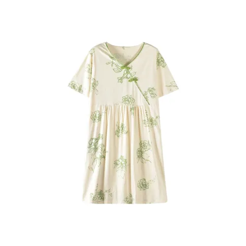 Lan Miao Cheongsam Women's Grass Green
