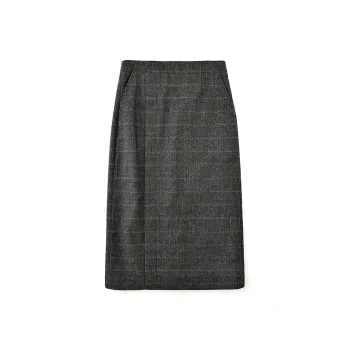 SINBOS Casual Long Skirt Women's Dove Gray