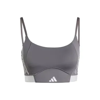 Adidas HYPERGLAM BRALETTE Sports Underwear Women's Gray