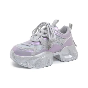 Puppytown Anti Slip Wear Resistant Low Top Chunky Sneakers Women's