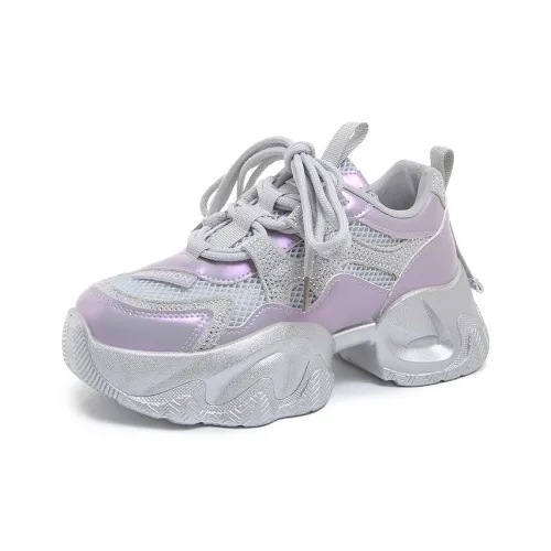 Puppytown Anti Slip Wear Resistant Low Top Chunky Sneakers Women's