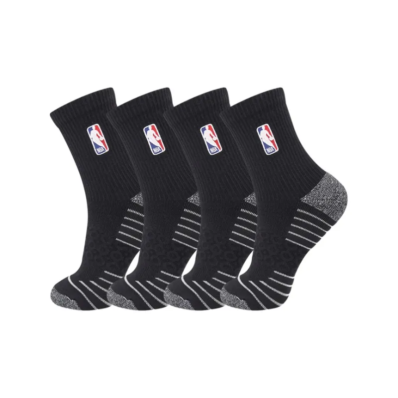 NBA Basketball Socks Men's 4 Pack-4