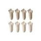 8-Pack (Khaki 4+Ecru 4)