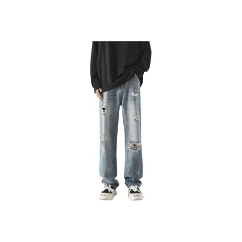 7 SEVFUN Jeans Unisex Light Blue