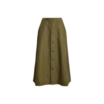 Polo Ralph Lauren Casual Long Skirt Women's Green