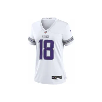 Nike Justin Jefferson Minnesota Vikings Women's Nike Nfl Game Football Jersey