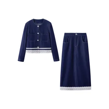 Fele.d Two Piece Skirt Sets Women's