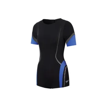 Speedo One-piece Swimsuit Women's Black/Blue