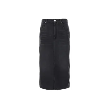ISABEL MARANT High Waist Front Slit Skirt