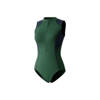 Anta One piece Swimsuit Women's Green/Blue