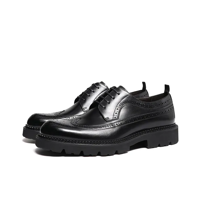 Bansley Men's Casual Shoes Men Low Top Black-2