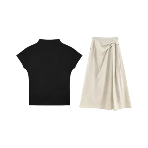 FLIM Two Piece Skirt Sets Women's
