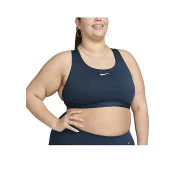 Nike Swoosh Medium Support Women's Padded Sports Bra Plus Size