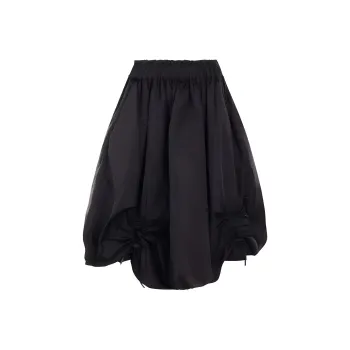 SIMONE ROCHA Ruched Puffball Shell Skirt