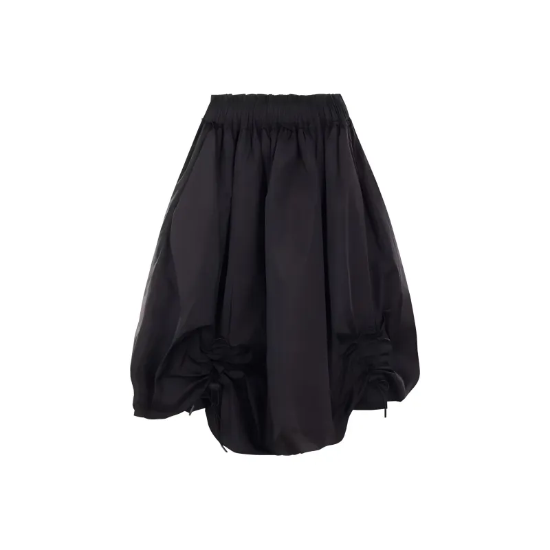 SIMONE ROCHA Ruched Puffball Shell Skirt-0