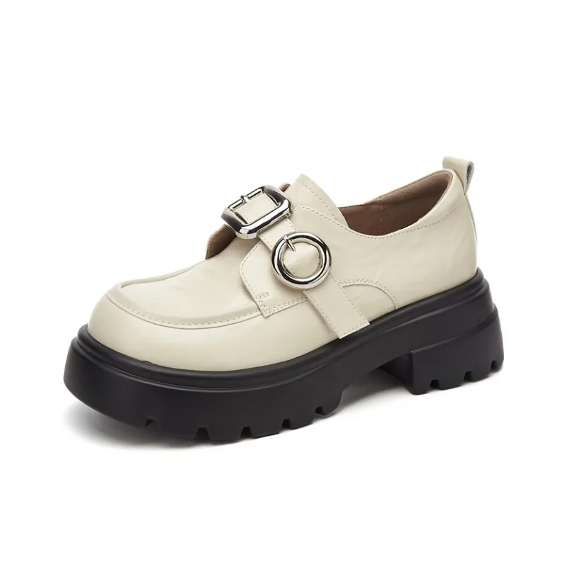 DAPHNE Loafers Women's Black/Ecru-6
