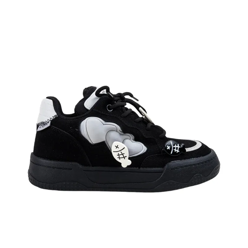 OYNN Young Baby Series Slip Resistant, Abrasion Resistant, Breathable Low Top Skateboard Shoes Women's-2