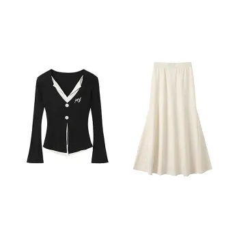 Aghr Two Piece Skirt Sets Women's