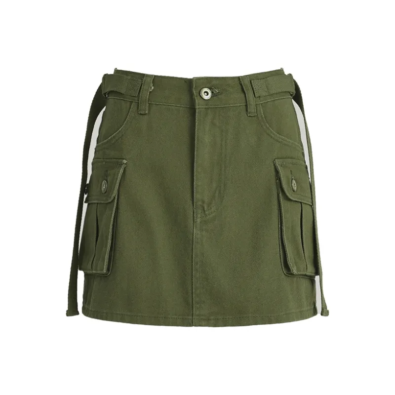 FHMY Denim Short Skirts Women's-0