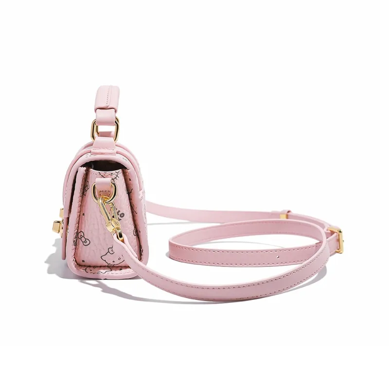 MESUCA Sanrio Hello Kitty Collaboration PU Handbag Women's Multicolor-5