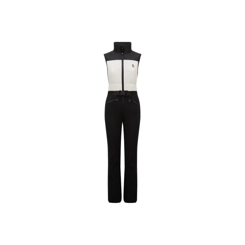 Moncler Logo Detailed Zip Up Ski Suit-0