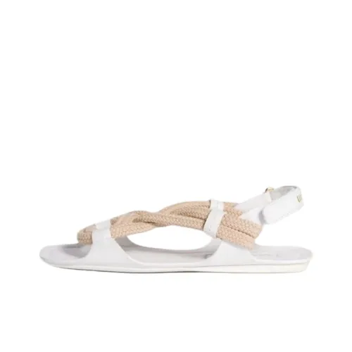 MIU MIU One Strap Sandals Women's White