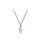 Gold Branch Jade Leaf Necklace