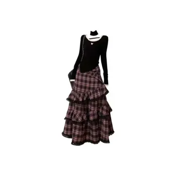 PUREIDOL Two Piece Skirt Sets Women's